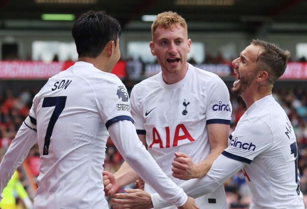 jjb官网- 热刺新援麦迪逊传射建功，客场力克伯恩茅斯  